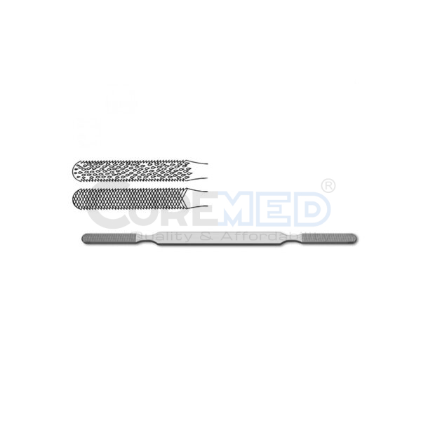Fomon Nasal Rasp Double Ended - 4 Working Surfaces