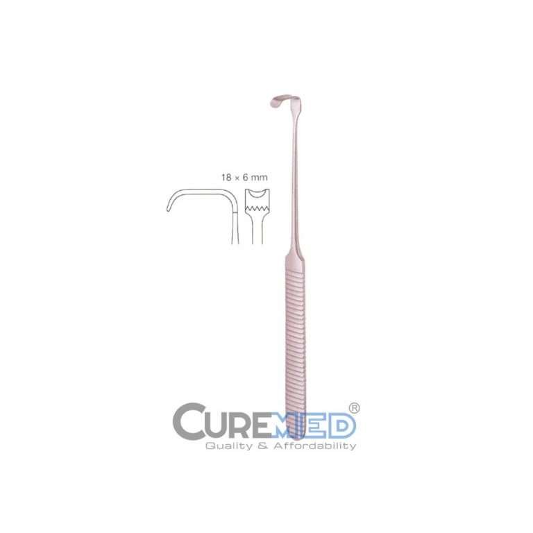 Strandell Stille Retractor, 17cm, Toothed, 6x15mm