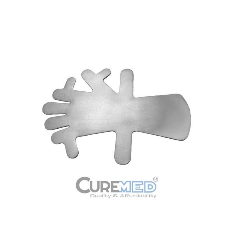 Surgical Lead Hand Retractor Plate, Adult