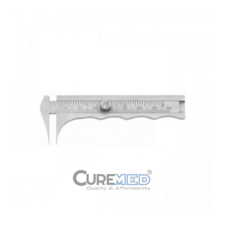 Jameson Measuring Caliper Graduated in Inches and Millimeters, Stainless Steel
