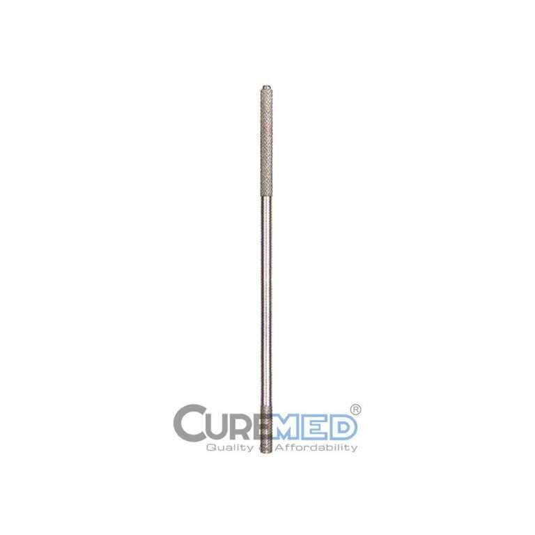 Round mini scalpel handle, 15.5cm