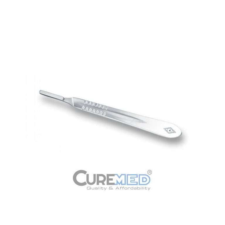 Scalpel Blade Handle #4, Standard, Stainless Steel
