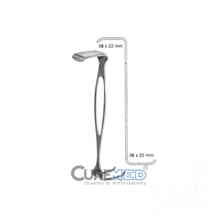 Czerny Retractor Double Ended, Stainless Steel, 17.5cm, 38x22mm