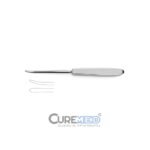 CureMed's Brand New Langenbeck Periosteal Elevator Features blunt narrow 7.0 mm blade and overall length, 7-1/2" (19.0 cm)