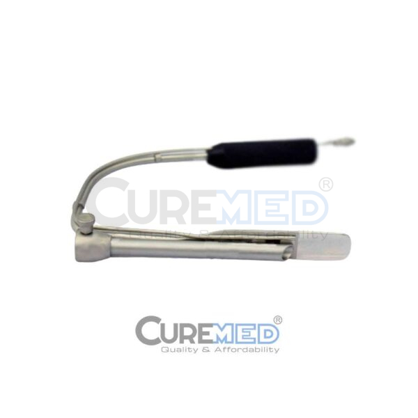 Endoscopic Retractor For 10mm scope with suction - Emory Style