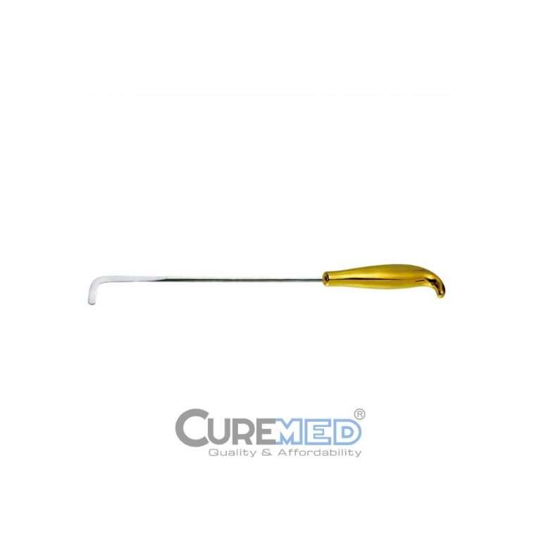 Tebbetts Angulated Breast Dissector - Malleable shaft
