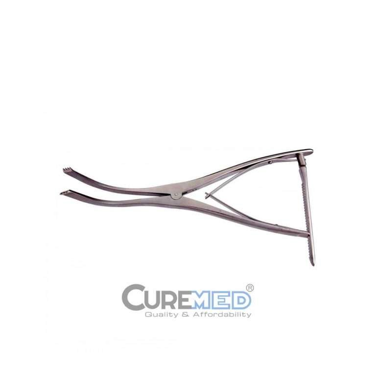 Inge Lamina Spreaders w/ teeth, 2" (5cm) opening, 9-1/2" (24.2 cm)