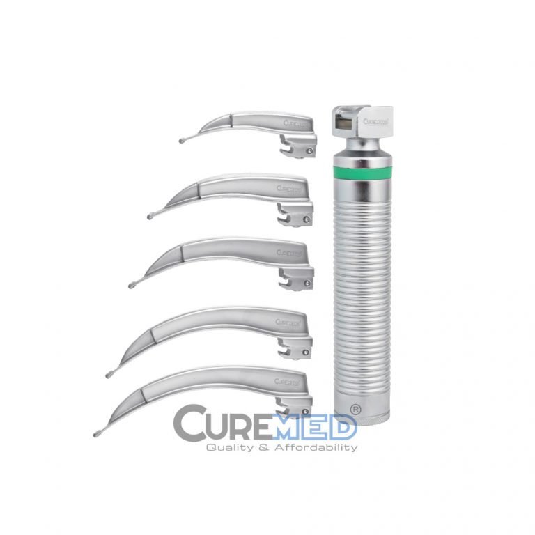 Mega Integrated Fiber Optic Laryngoscope (Set of 5 Blades)