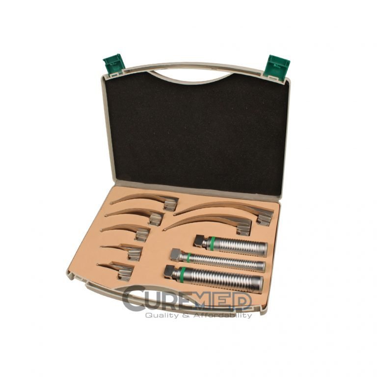 Reusable Fiber Optic Laryngoscope Macintosh (Set of 7 Blades)