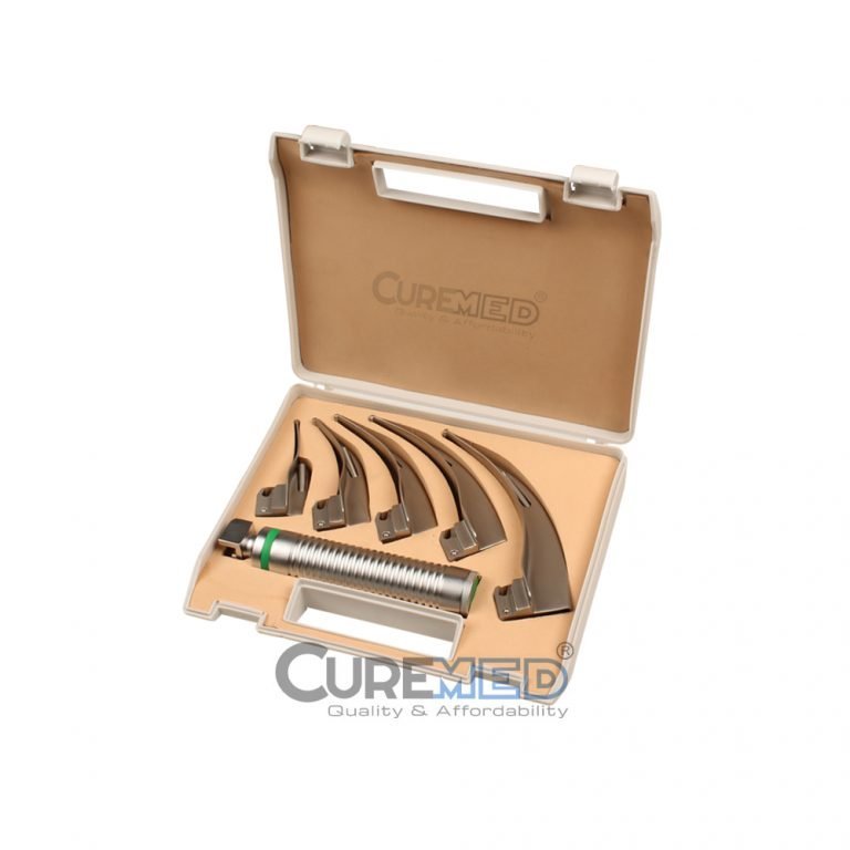 Reusable Fiber Optic Laryngoscope Macintosh (Set of 5 Blades)