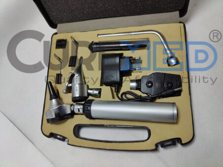 Stainless Steel Opthalmoscope ENT Diagnostic Complete Set