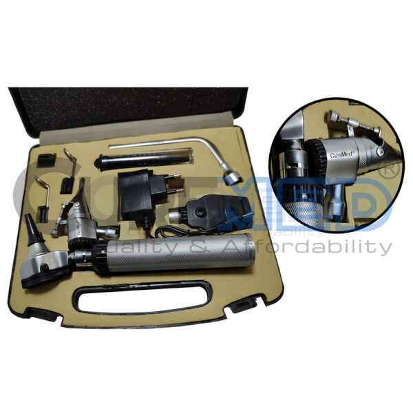 Stainless Steel Opthalmoscope ENT Diagnostic Complete Set
