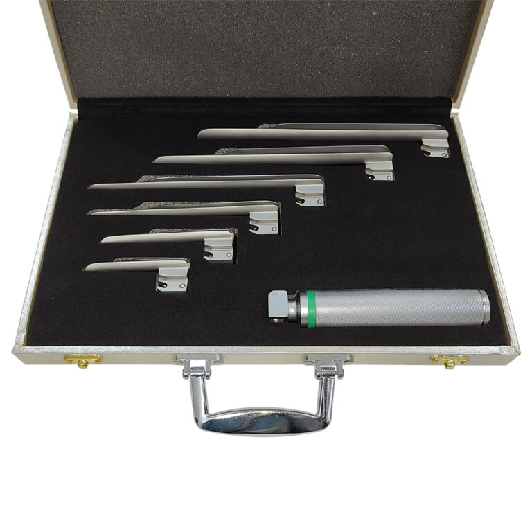 Fiber Optic Laryngoscope Miller Set